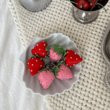 [soft keyring] shining berry (pink)
