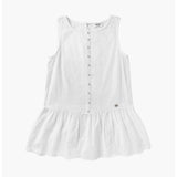 EYELET EMBROIDERY MINI ONE-PIECE  (White)