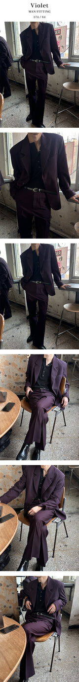 [Unisex] Modern 2button jacket(3color)