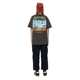 B-ロックデザートTシャツ