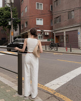 Veggie V-neck Knit Sleeveless