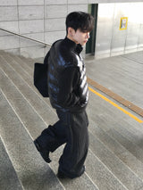 Chroma High Neck Knit Padding 2C