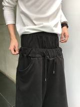  Archis Layered Sagging Bermuda Shorts 2C