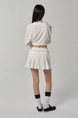 Sunday Balance Skirt, Ivory