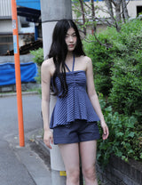 ステッチ ポイント ショーツ(NAVY)