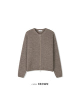 Maki Knitted Zip Up