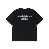 24FW ピクセルベーシックロゴショートスリーブTシャツブラック