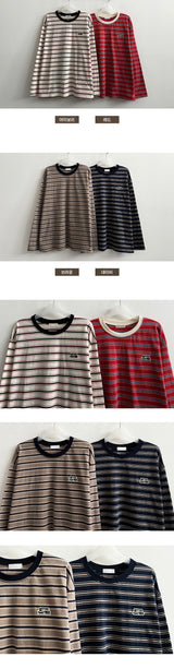 オカレタリングパッチユニットプライスロングスリーブTシャツ