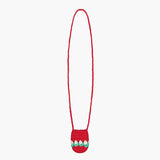 Tulip Airpot Necklac - Red