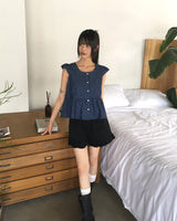 Siwa Dot Frill Blouse