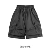 バルキーピンタックカーゴバミューダパンツ