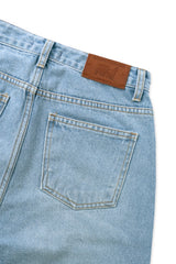 Light washing denim