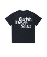 Wスターセラーロゴ半袖Tシャツ ネイビー(CV2GMFT549A)