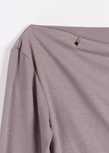 TRIPPLE PEARCING OFF TEE