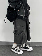 ピグメント バックル カーゴ バミューダ パンツ