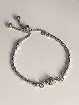 antique mini cross bracelet