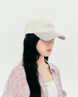PONNIES キャップ (PINK GREY)