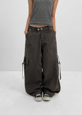 [MADE] Denku Cargo Wide Cotton Pants