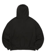 BPT シンボルロゴアップリケフーディー ブラック