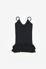 Leaf frill layered top
