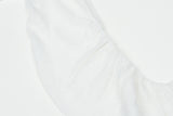  Shirring warmer bolero (white)