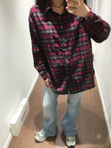 Epi check shirt (2color)