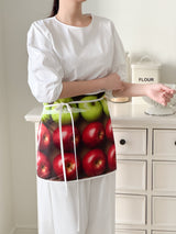 Fresh apple, apron
