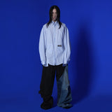 REMAKE STRIPED POPLIN SHIRTS