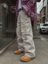 Logan Destroyed Pig Denim Pants