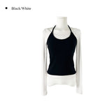 ユアンホルタースリーブレスレイヤードTシャツ セット