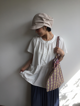 Blanc Pocket Blouse (3color)