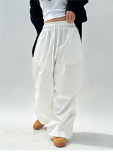 (UNISEX)ワッフルシックボクシーオーバーサイズドロングルーズソフトフィットビッグフーディージップアップ