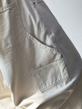 Turi Carpenter Rivet Balloon Cotton Washed Long Pants 4 Colors 