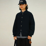 DW Button Collar Cardigan