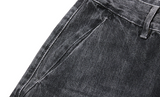 サンドウォッシュドワイドデニムパンツ (JBTPNT-0034)