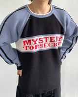 Rococo Raglan Line Knit