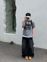 Enough Knit Short-Sleeve Tee (4 Colors)