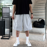 グリフェカーペンターバミューダピンタックバンディングショーツ