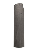 SIDE BEADS PANTS CHACOAL