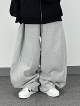 フリースカーブドシームパンツ