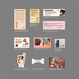 oab puppy pack / scrap sticker set