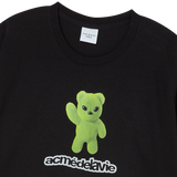 25SS エイリアンベアショートスリーブTシャツ ブラック