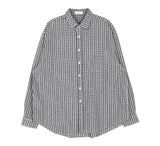 スモールチェックシャツ