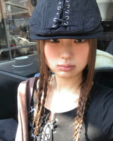 Strap hunting cap