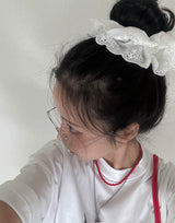 Lace Gopchang Hair Shoe