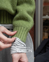 [MADE] Mion semi- zip-up knitwear