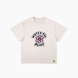 FLORAL CORE TEE | FLAT WHITE
