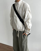 Lesson Shirring Wind Jacket