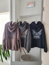 VENTIQUE ピグメントトリビアルフーディー 2colors