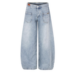 Lenka Barrel Denim Pants